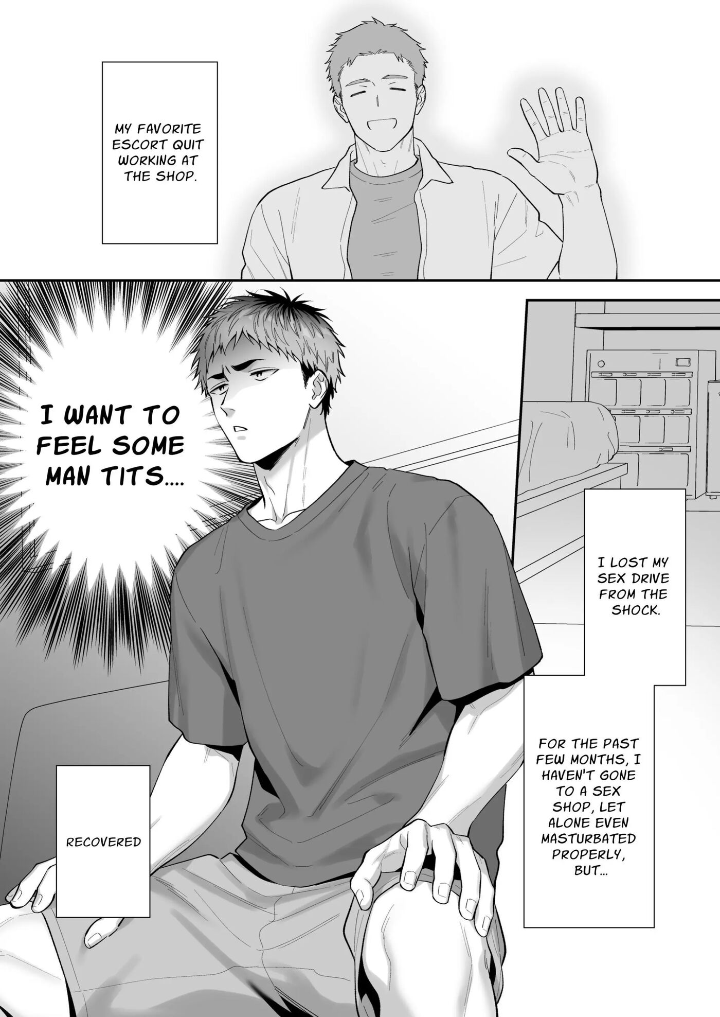 Requesting Man Tits: Fucking Total Masochist Kuro-kun Silly While Teasing His Sensitive Nipples [yaoi] Chapter 1000 Page 3